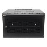 PS-06-550D - Precision Gabinete de Pared 19 in / 6U / Profundidad 455 mm PS-06-550D