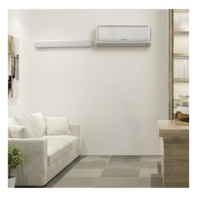 TH-AC-KIT - Kit de Canaletas para Aire Acondicionado / 11 Piezas / PVC Rígido / Interior y Exterior / 1 m (3.28 ft) de Longitud / -20°C a 75°C
