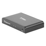 TT-383-PRO-4.0-RX - Receptor Compatible para Kits TT-383PRO4.0 / Resolución 1080P@60Hz / Cat 5e/6 / Distancia de 120 m / Control IR / Protocolo HDbitT / Compatible con Switch Gigabit .