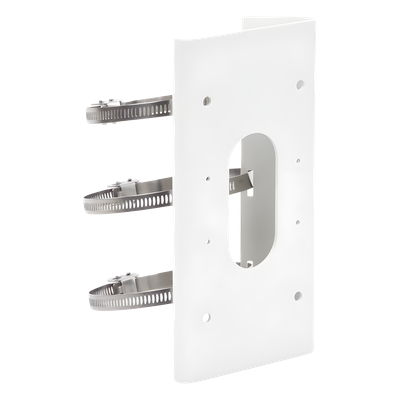 DS-1475ZJ-SUS - Hikvision Montaje para Poste / Cámaras Domo y Bala / Acero Inoxidable DS-1475ZJ-SUS