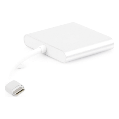 TT-USB-CAV - Adaptador Multipuerto USB-C / HDMI 4K / USB 3.0 5 Gbps / Carga PD 65W / 3-en-1 / Plug and Play