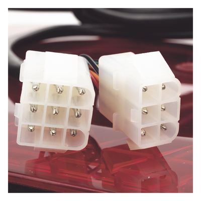X67R - Barra de luces LED de 47" con 86 LED de alta potencia, color rojo, ideal para equipar ambulancias y unidades de bomberos