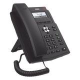X1SP - Teléfono IP / 2 Líneas SIP / Pantalla LCD 128x48 / Audio HD G.722 y Opus / Conferencia 3 Vías / PoE 802.3af / OpenVPN / Soporte EHS