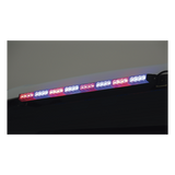 XLL-1088-RB - Barra de Luz de Advertencia / 8 Módulos / LED Gen III Alta Potencia / Rojo/Azul / 75 cm / 10-16 VCC / 3 A Máx.