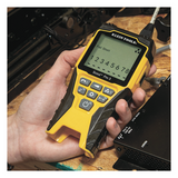 VDV-501-852 - Probador de Cables / Coaxial, Voz, Datos y Video / Longitud 610 m (2001 ft) / 18 Puntos de Desconexión / POE y Voltaje / LCD Retroiluminada