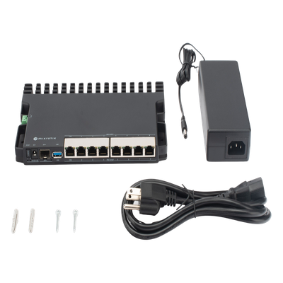RB5009UPR+S+IN - Mikrotik RB5009UPR+S+IN router 2.5 Gigabit Ethernet, Gigabit Ethernet Negro