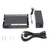 RB5009UPR+S+IN - Mikrotik RB5009UPR+S+IN router 2.5 Gigabit Ethernet, Gigabit Ethernet Negro