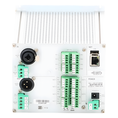 1113 - EGI AUDIO SOLUTIONS 1113 amplificador de audio digital Ethernet Plata