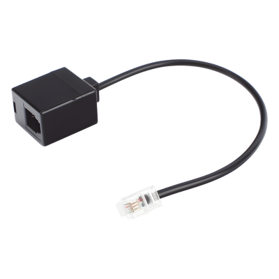 T03 - Fanvil Adaptador de Diadema IP / Conector RJ9 / Secuencia 1-4 Mic y Spk T03