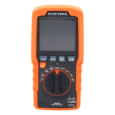 MM450 - Klein Tools Multímetro Digital / TRMS / 600V CA/CC MM450