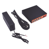WI-PS306GF-UPS - Controlador Solar de 5A con Switch PoE /  1 Puertos Gigabit PoE 802.3 bt / 2puertos PoE 802.3 af/at con 2 Puertos PoE Pasivo 24 Vcc / 1 Puerto SFP / No administrable