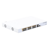 CRS328-24P-4S+RM - CRS328-24P-4S+RM, Switch PoE 24 EthGb, 4 SFP+, 500w, 802.3af/at y pasivo