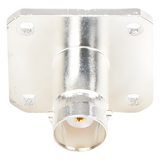 RFB-1115-14 - Rf Industries,Ltd Conector BNC Hembra / Soldable para Chasis / 4 Perforaciones 18 mm (0.59 ft)