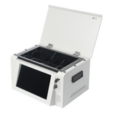 XMRA8 - Estación de Carga y Descarga para BodyCam / 8 Canales USB / Pantalla Táctil 12 pulgadas Full HD / Ethernet 1 Gbps / Almacenamiento hasta 36 TB / Android 12.0