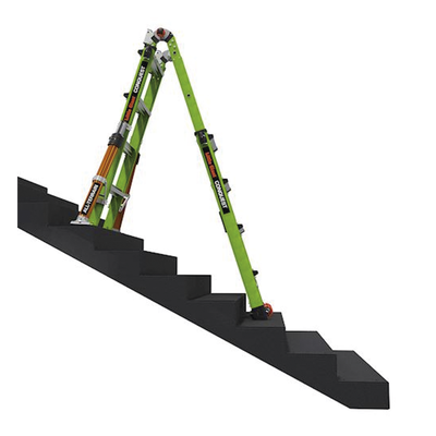 CONQUEST2.0 - Little Giant Ladder Systems Escalera Multi-Posiciones / 6.7 m (22') / Suelos Inclinados