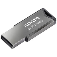 ADATA UV250 Memoria Flash 64 GB Plata 14,9 mm 5,35 mm