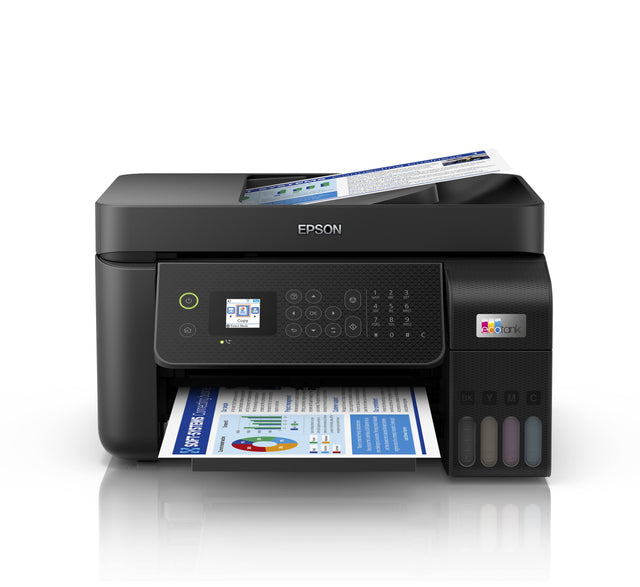 Multifuncional Epson L5290 33/15 Ppm  Wifi Adf Ethernet Fax A4 Pantalla Lcd FullOffice.com