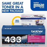 Toner Brother Tn433M Magenta 4000 Pgs P/Mfcl8900Cdw