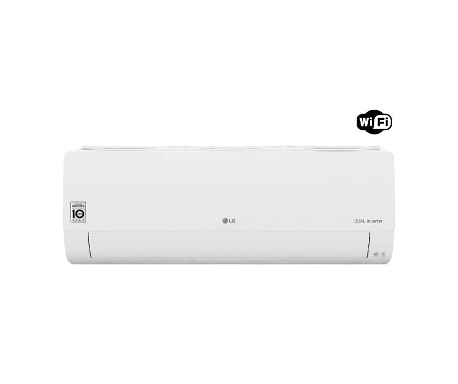 Aire Acondicionado LG DUALCOOL Inverter, Frío y Calor, 220V, Conectividad WiFi (ThinQ™ App), Micro Filtro, Funcionamiento silencioso, Blanco - VM242H9 FullOffice.com 