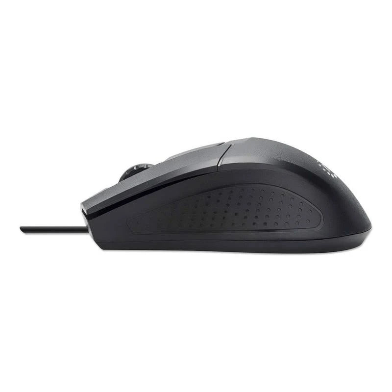 Kit Man Teclado Y Mouse Optico Usb Cableado FullOffice.com