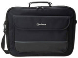 Manhattan Maletín para Computadora Portátil – Empire Laptop Monocromo 43,2 cm (17") Maletín PVC, Poliéster
