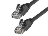 StarTech.com Cable Ethernet CAT6 de 1m - LSZH - Cable de Red de 10 Gigabits de 650MHz y PoE de 100W UTP sin Enganches (Snagless) con Alivio de Tensión