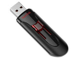 SanDisk UFM 32GB USB CRUZER GLIDE 3.0 unidad flash USB USB tipo A 3.2 Gen 1 (3.1 Gen 1) Negro, Rojo, Deslizar