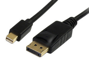 Cable de Video StarTech Mini DisplayPort a DisplayPort 1.8m, 4K, 60Hz, Negro