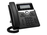 C2G 7821 Teléfonos IP Teléfono IP Negro, Plata Terminal con conexión por cable