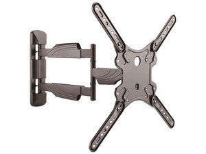 Soporte de Pared Articulado para Televisor de 32-55 Pulgadas, Acero Resistente, Inclinable, VESA 400x400, 40kg