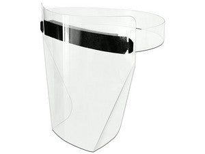 Careta de protección Anti Covid-19 con Ajustador, 1 pieza, Visor Transparente, Reutilizable
