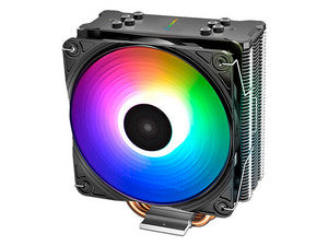 Disipador y Ventilador DeepCool GAMMAXX GT RGB, LGA 1700/1200/115x, AMD AM5/AM4, 120mm, PWM, 4 Heatpipes