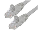 StarTech.com Cable Ethernet CAT6 de 3m - LSZH - Cable de Red de 10 Gigabits de 650MHz y PoE de 100W UTP sin Enganches (Snagless) con Alivio de Tensión