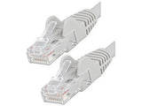StarTech.com Cable de 15m CAT6 Ethernet - LSZH - Cable de Red RJ45 UTP de 10Gb - 650MHz - PoE de 100W - Latiguillo Snagless con Alivio de Tensión - si