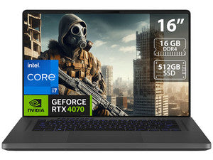 Laptop Gamer ASUS ROG Zephyrus G16: Intel Core i7 13620H 16GB DDR4 512GB SSD 16" NVIDIA GeForce RTX 4070 Windows 11 Home
