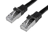 StarTech.com N6SPAT3MBK cable de red Negro 3 m Cat6 SF/UTP (S-FTP)