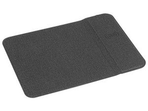 Mousepad rígido con Cargador inalámbrico para smartphones. Color Gris, 10W, 30x25cm.