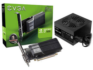Tarjeta de Video NVIDIA GeForce GT 1030 EVGA SC 2GB GDDR5, 1xHDMI, 1xDVI, PCI Express 3.0, Fuente de Poder EVGA 450 W3 450W ATX 80 Plus White