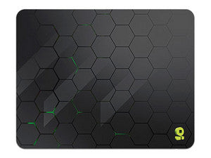Mouse Pad Gamer BRobotix 6007075 Hexágono, Tamaño M, 31 x 40 cm. Color Negro.