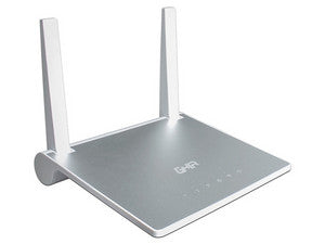Router GHIA GNW-W1, Wi-Fi 4, 3 puertos RJ-45 10/100, 1 puerto WAN, 300Mbps.