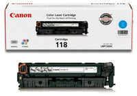 Canon Cartridge 118 Cyan Cartucho de Tinta imageCLASS MF8350Cdn Original Negro, Cian, Magenta, Amarillo