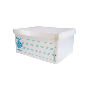 Caja Geo Archivo Plastica Oficio - 027 Caja Geo Plastica FullOffice.com