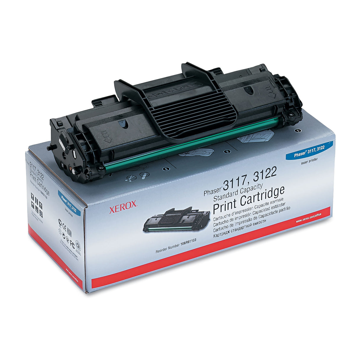 Toner Xerox Phaser 3117 3122 3K - 106R01159