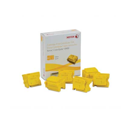 Tinta Xerox Colorqube Amarilla 8900 (6 Barras) - 108R01024