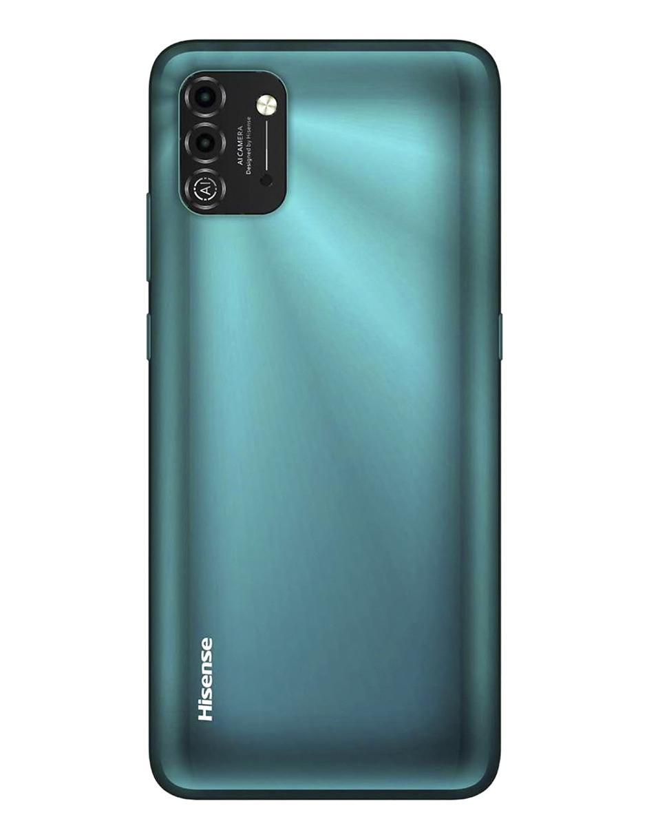Smartphone Hisense E50 Lite 4G Lte 6.5" Face Id 32Gb/3Gb Cámara 13Mp+2Mp/5Mp Octacore Android 11 Color Verde - Hisensee50Lite-V