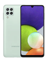 Smartphone Samsung Galaxy A22 6.4" 64Gb/4Gb Cámara 48Mp+8Mp+2Mp+2Mp/13Mp Mediatek Android 11 Color Verde - Samglxa22-V