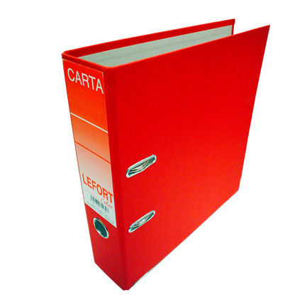 Registrador Lefort 1230 Carta Color Rojo - 1230