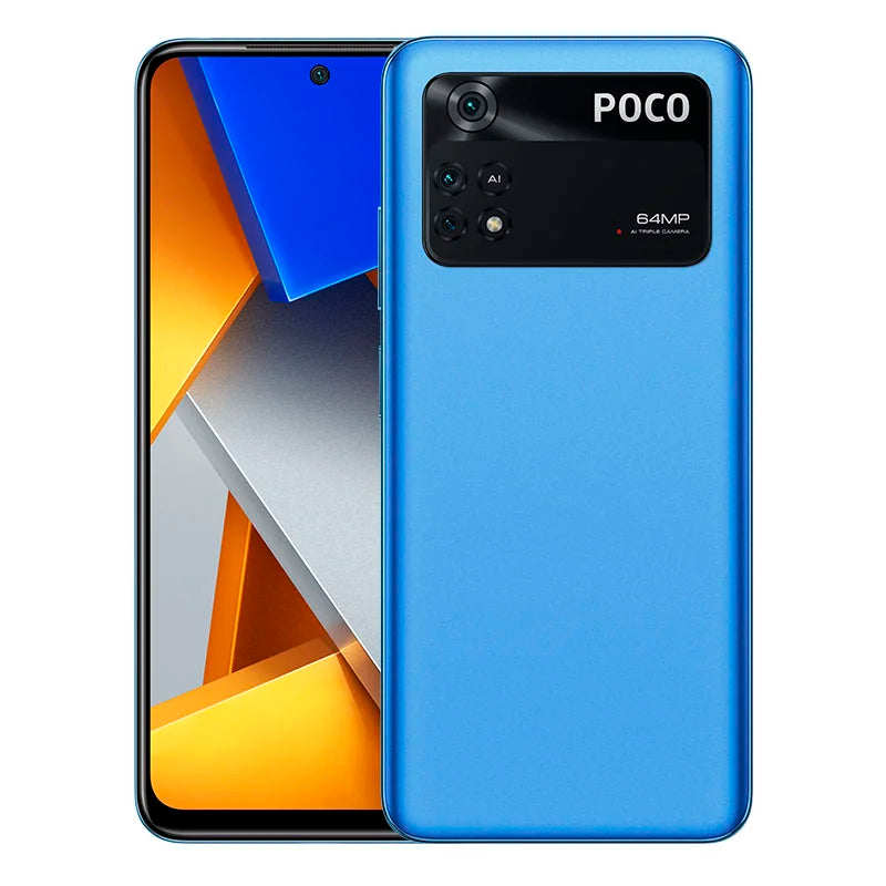 Smartphone Xiaomi Poco M4 Pro 6.43" 256Gb/8Gb Cámara 64Mp+8Mp+2Mp/16Mp Mediatek Android 11 Color Azul - Pocom4Pro/256-Azul