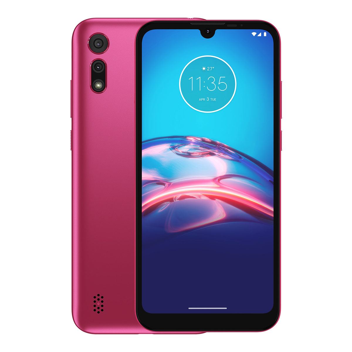 Smartphone Motorola E6I 6.1" 32Gb/2Gb Cámara 13Mp+2Mp/5Mp Unisoc Android 10 Color Rosa Coral - Motxt2053-5R