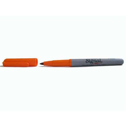 Marcador Signal 30006 Permanente Punto Fino Naranja C/12 - 30006 FullOffice.com